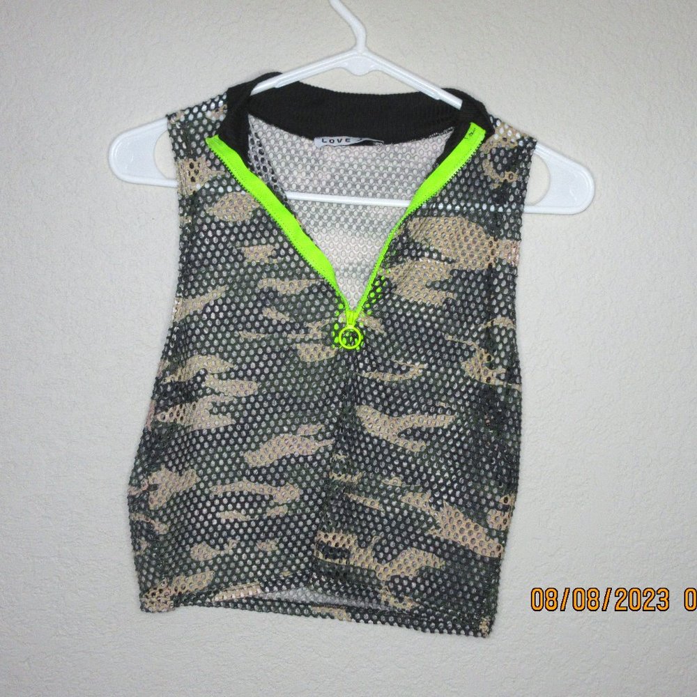 Camouflage Net Top